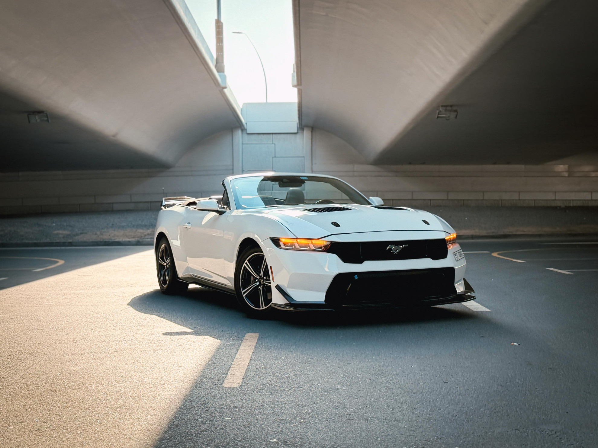 Ford Mustang 2024 EcoBoost – Shelby GT Body Kit (White)